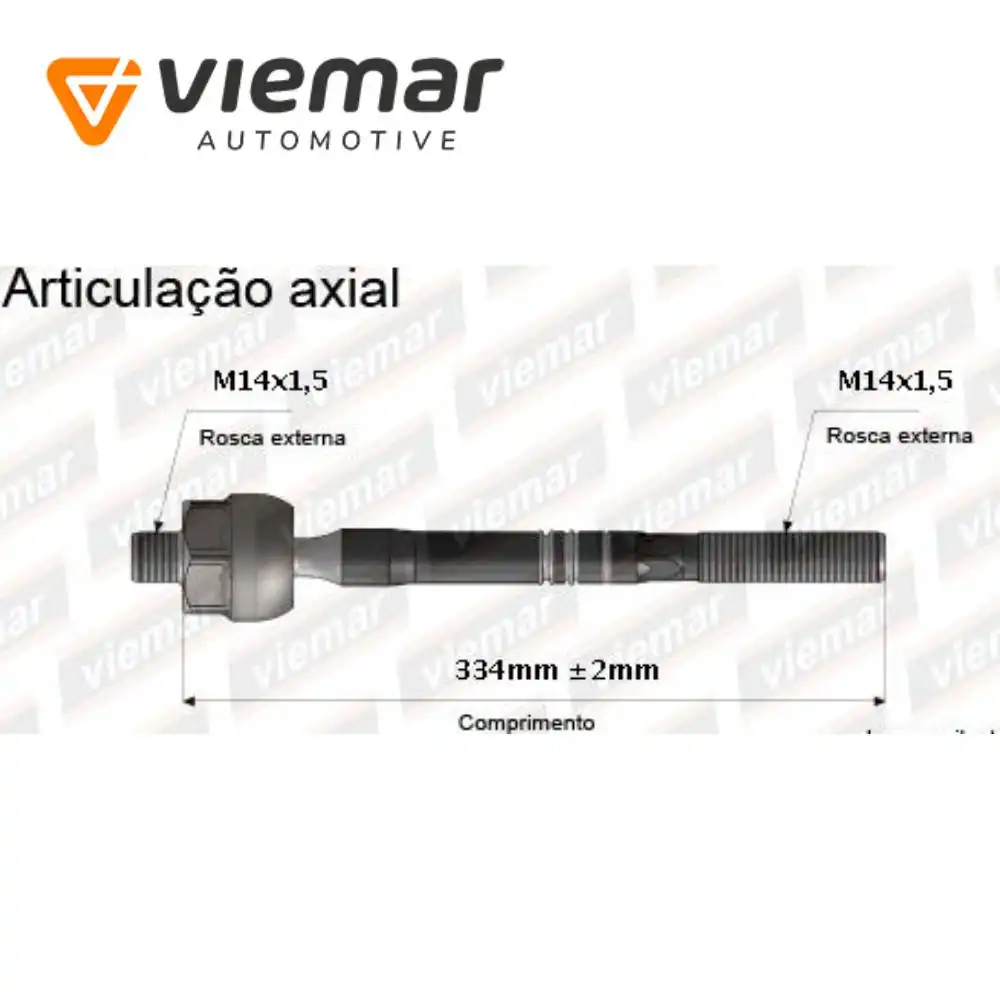 BARRA AXIAL JAC J6 2011 A 2017