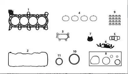 JUNTA MOTOR HONDA NEW CIVIC 2006/ 1.8 16V  ACCORD CR-V 06/