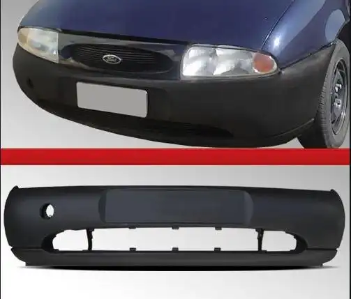 PARACHOQUE DIANT FIESTA 96/99 PRETO TEXTURIZADO