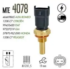 INTERRUPTOR TEMPERATURA DUCATO 2.8 8V 2006 A 2009 DIESEL