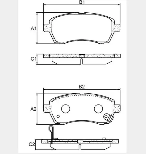 PASTILHA FREIO DIANTEIRA NEW FIESTA 2010/ SISTEMA LUCAS