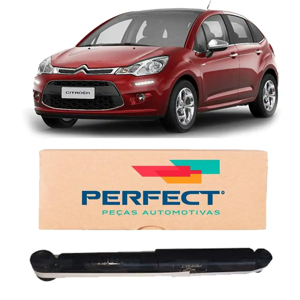 AMORTECEDOR TRASEIRO CITROEN C3 2013 A 2020