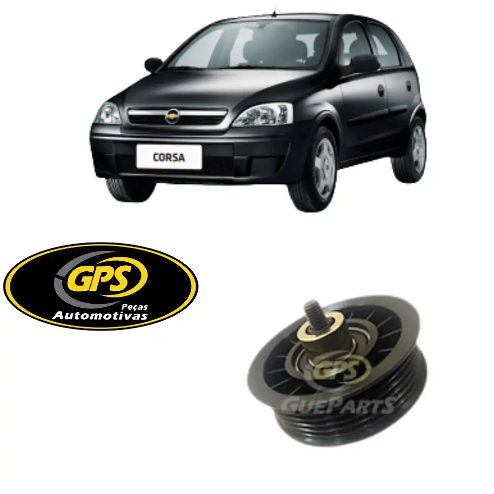 POLIA CORREIA ALTERNADOR CORSA 1.0 8V 2009 ACIMA