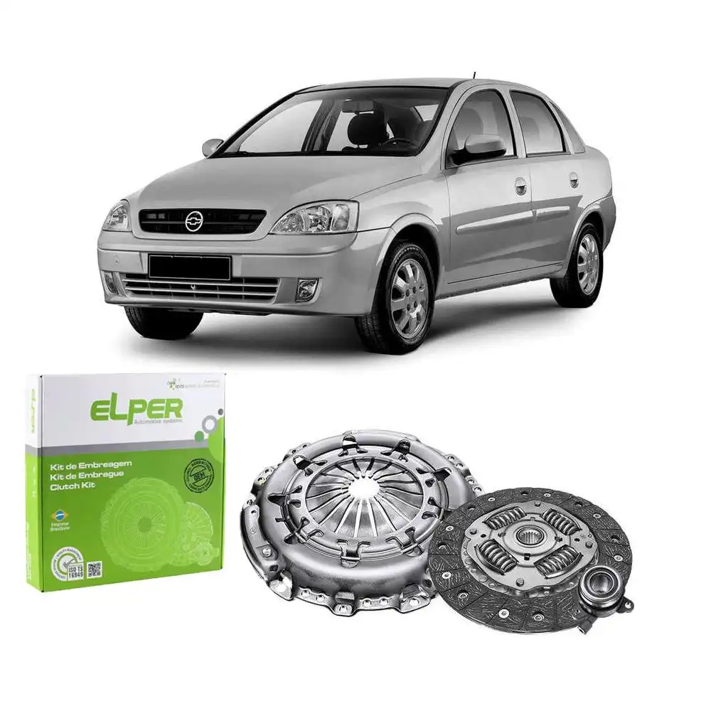 KIT EMBREAGEM CORSA 1.0 1.4 2001 A 2012 COM ATUADOR
