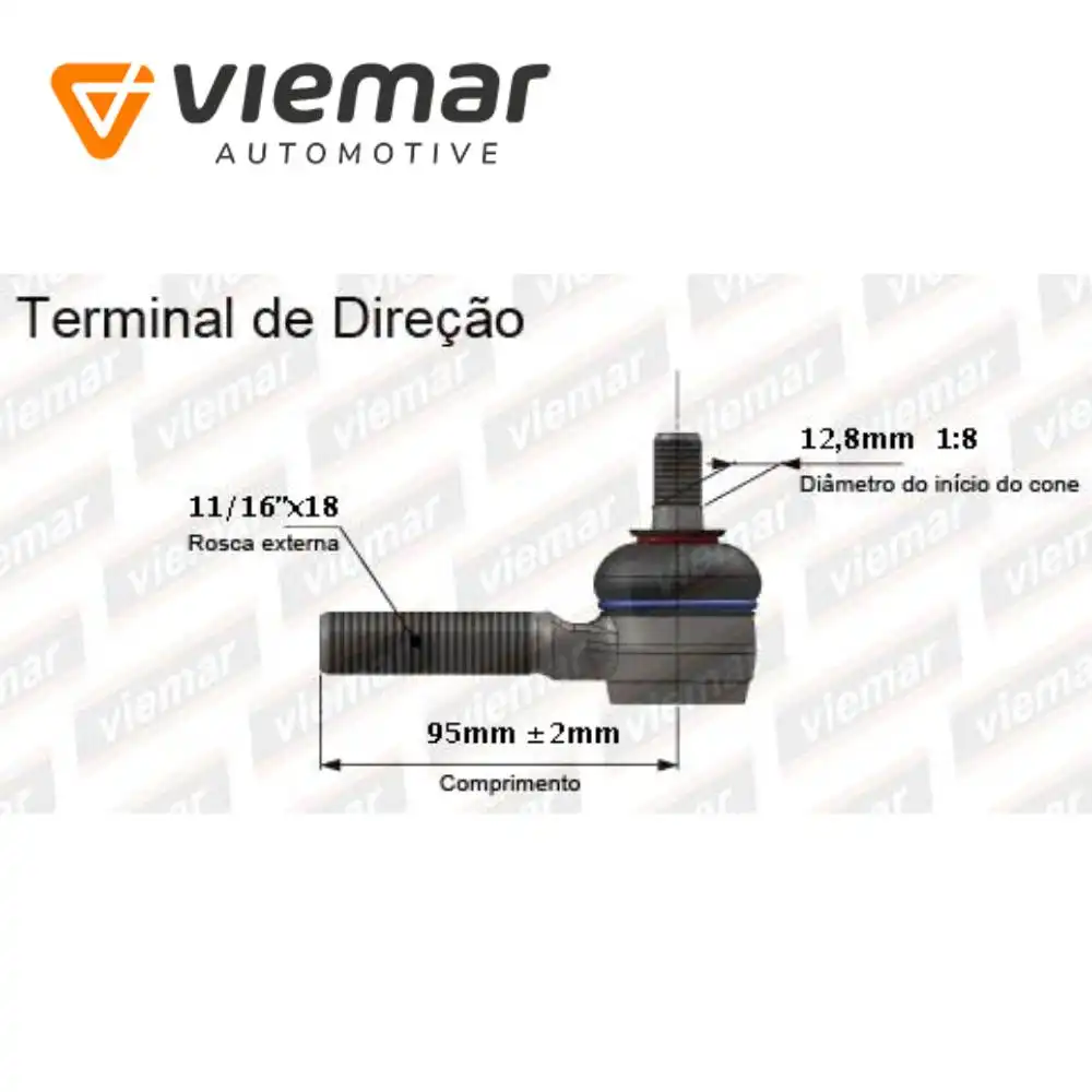 PONTEIRA DIRECAO C-10,D-10,D-20 85/88 INTERNO