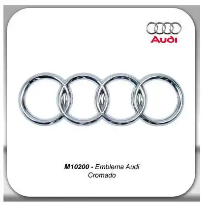 EMBLEMA TAMPA TRAS AUDI " LOGOTIPO"