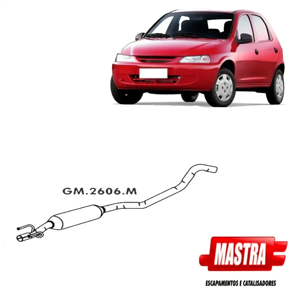 SILENCIOSO INTERMEDIARIO CELTA 1.0 1.4 2001 A 2009