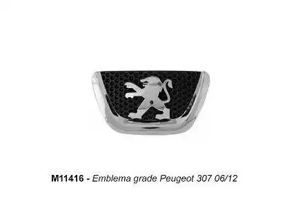 EMBLEMA GRADE PEUGEOT 307 2009 A 2012