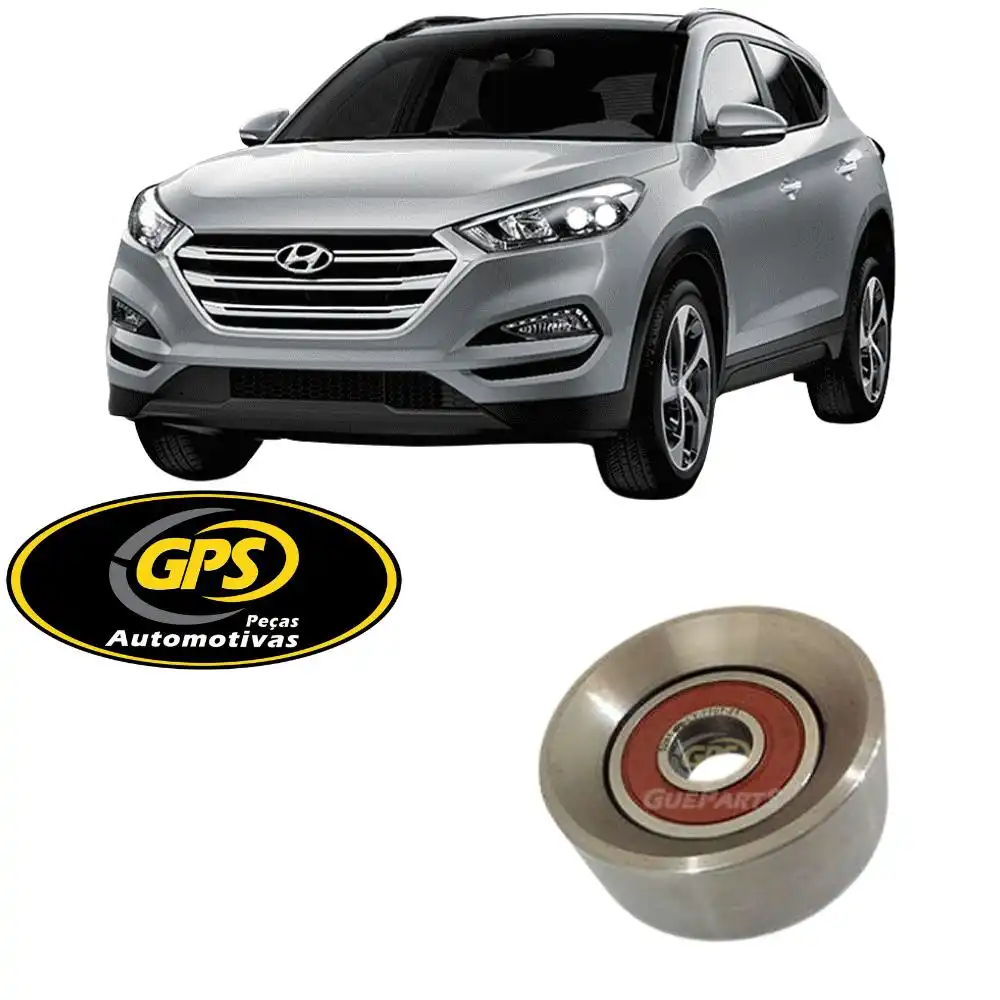 POLIA CORREIA ALTERNADOR SANTA FE 2.4 16V 2011 ACIMA