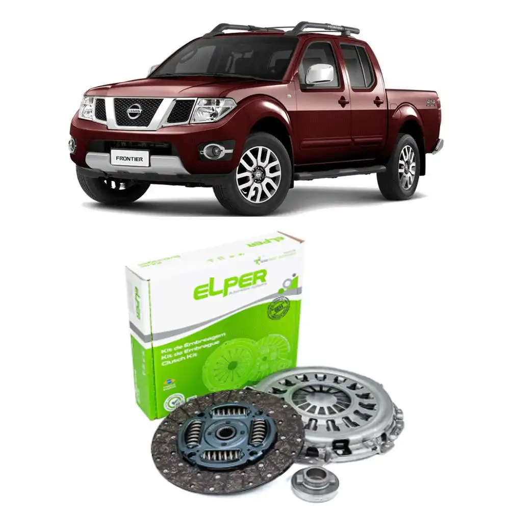 KIT EMBREAGEM NISSAN FRONTIER 2.5 16V 2013 A 2016 COM ROLAME