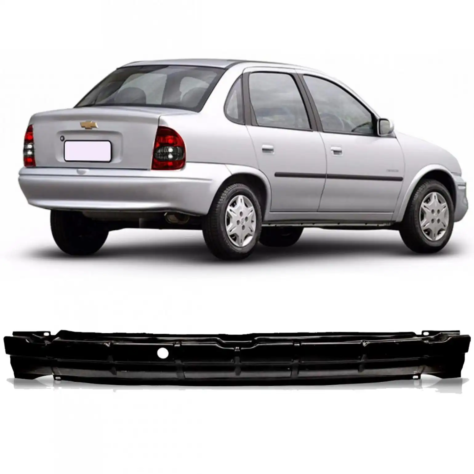 LAMINA PARACHOQUE TRAS CORSA SEDAN CLASSIC