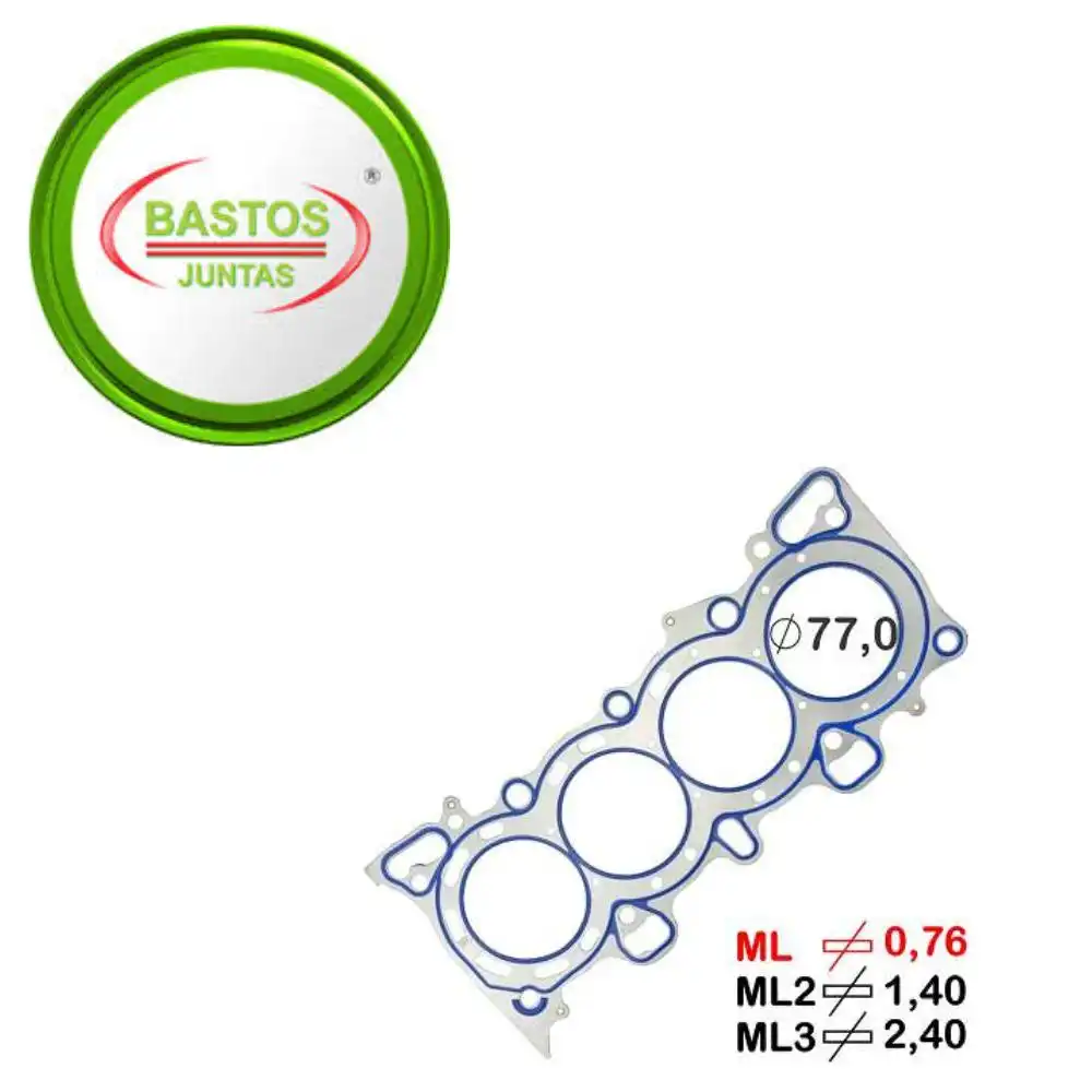 JUNTA CABECOTE CIVIC 1.5 16V 1991 A 1995 METAL