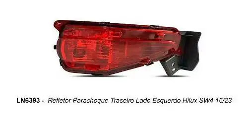 SINAL PARACHOQUE TRAS HILUX  SW4 2016 A 2023 ESQ