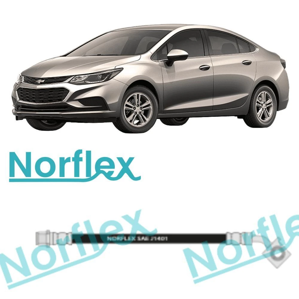 FLEXIVEL FREIO DIANTEIRO GM CRUZE 2018 A 2023 ESQUERDO 370MM