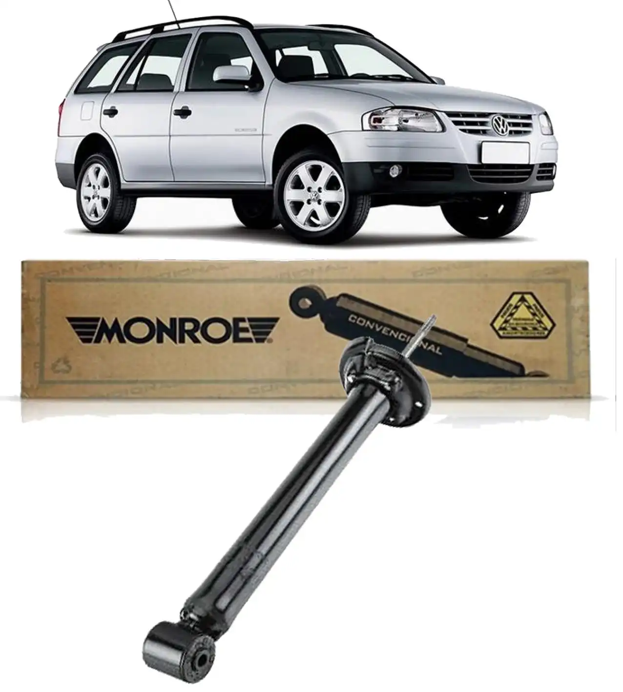 AMORTECEDOR TRAS PARATI TRACK E FIELD SURF  2002 A 2012