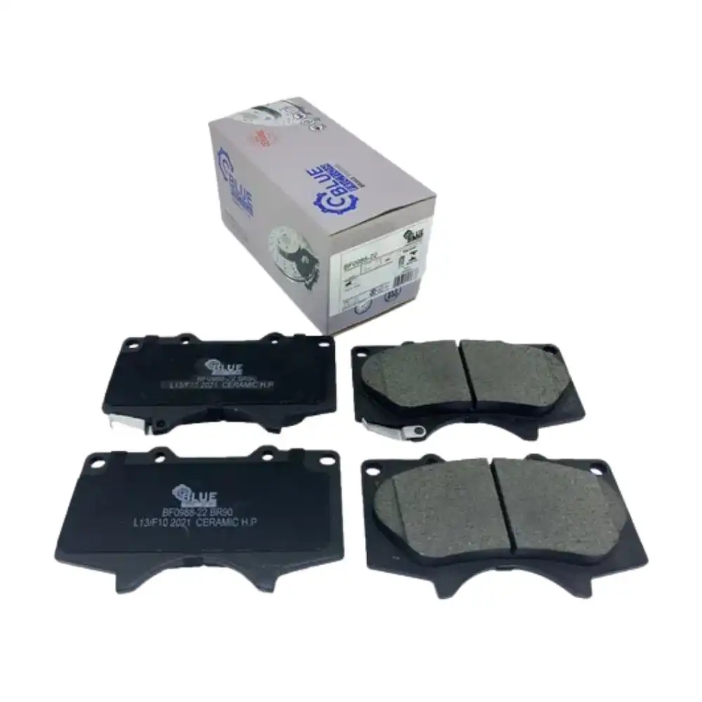 PASTILHA FREIO DIANTEIRA TOYOTA HILUX 2.7 3.0 2009/ CERAMICA