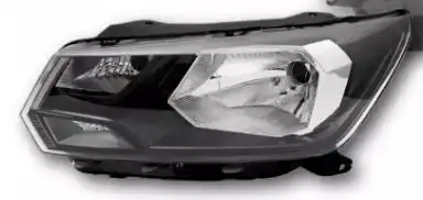 FAROL GOL G VII G7 16/ DIR MASCARA NEGRA C/ FRISO PRETO SIMP