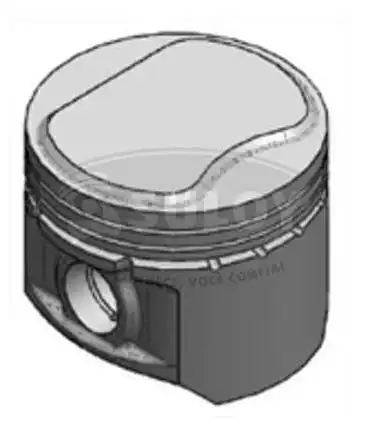 PISTAO C/ ANEL FIAT PALIO FIRE 1.0 8V 2009 A 2019 FLEX 040