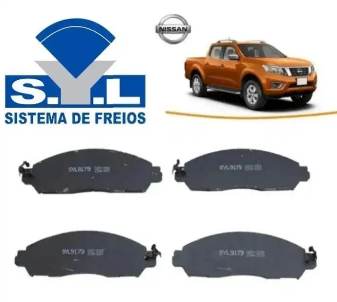 PASTILHA FREIO DIANTEIRA NISSAN FRONTIER 2017 A 2022
