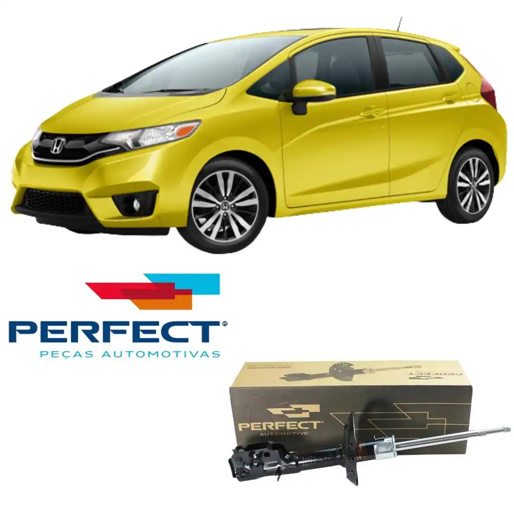 AMORTECEDOR DIANTEIRO HONDA FIT 2014 A 2021 ESQUERDO