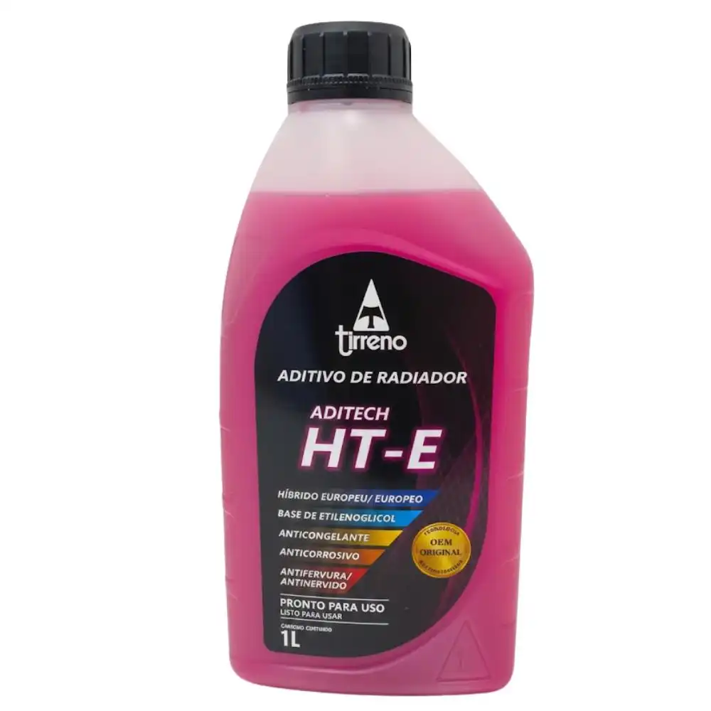 ADITIVO RADIADOR PRONTO PARA USO ROSA ORGANICO HIBRIDO