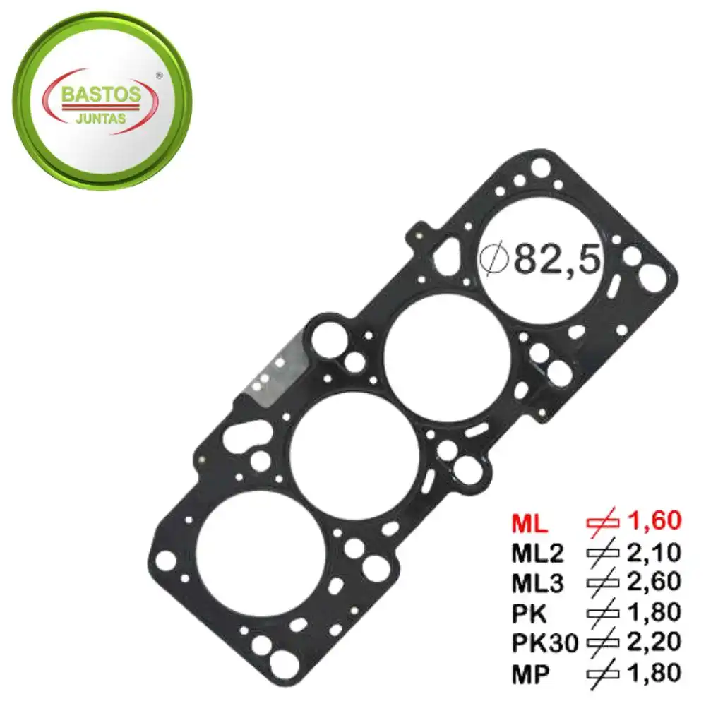JUNTA CABECOTE A3 1.8 20V 1997 A 2007 METAL