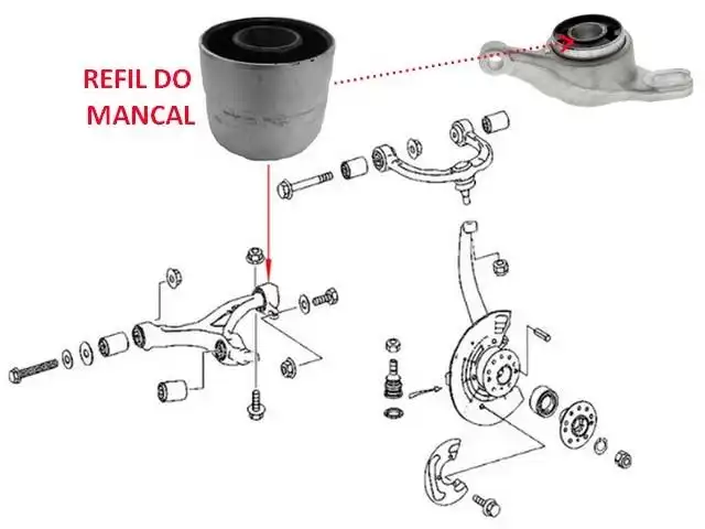 BUCHA BANDEJA DIANT GRAND CHEROKEE 11/17 INF