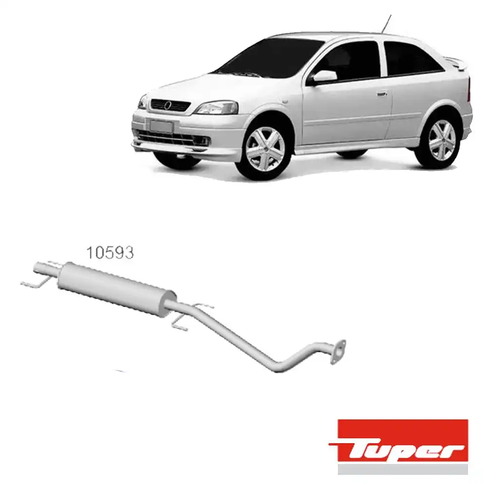 SILENCIOSO INTERMEDIARIO ASTRA 1.8 2.0 8V 1998 A 2002