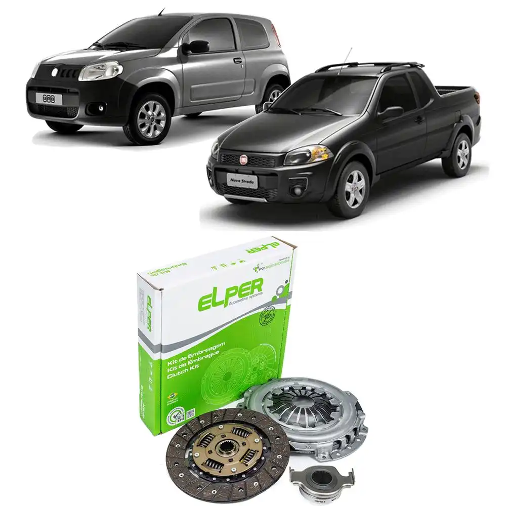 KIT EMBREAGEM FIAT UNO 1.0 EP 1995/2000 UNO FIRE 2001 A 2016