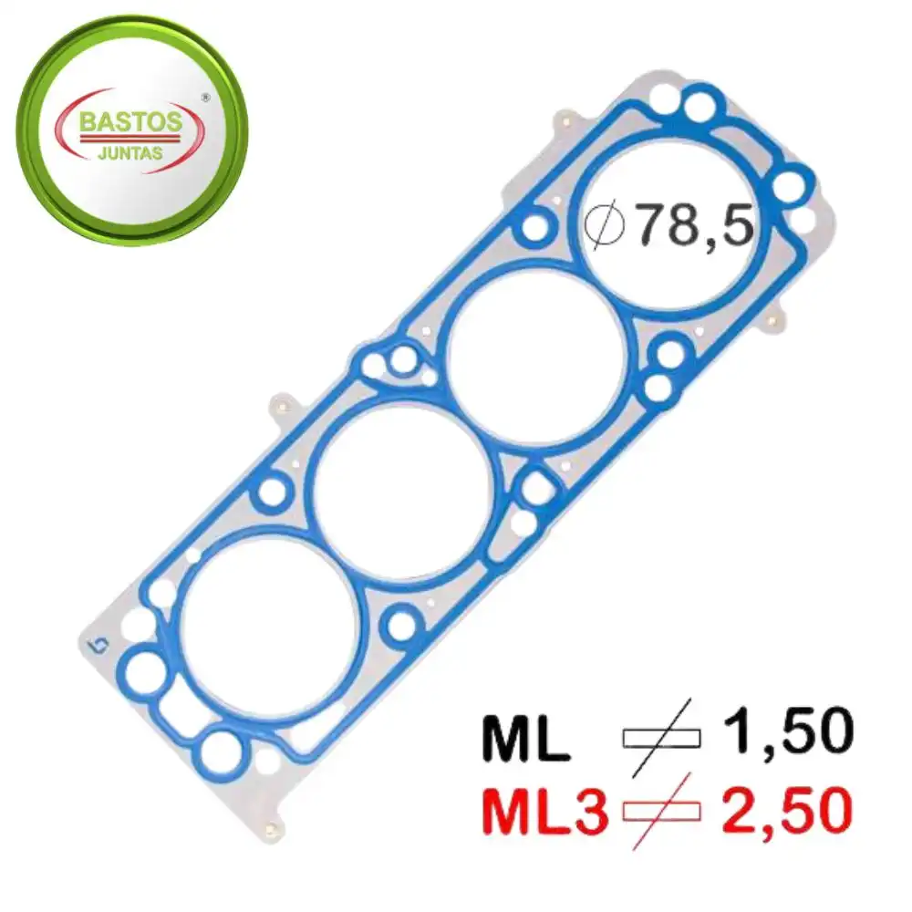 JUNTA CABECOTE CORSA 1.4 1994 A 1997 CHAPA SOB MEDIDA