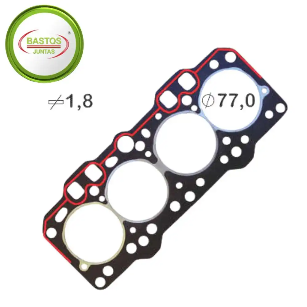 JUNTA CABECOTE FIAT 147 1.0 8V GASOLINA 1976 A 1987 FIBRA