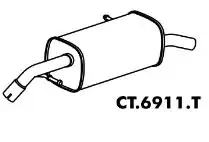 SILENC TRAS CITROEN C3 1.4 8V 03/06