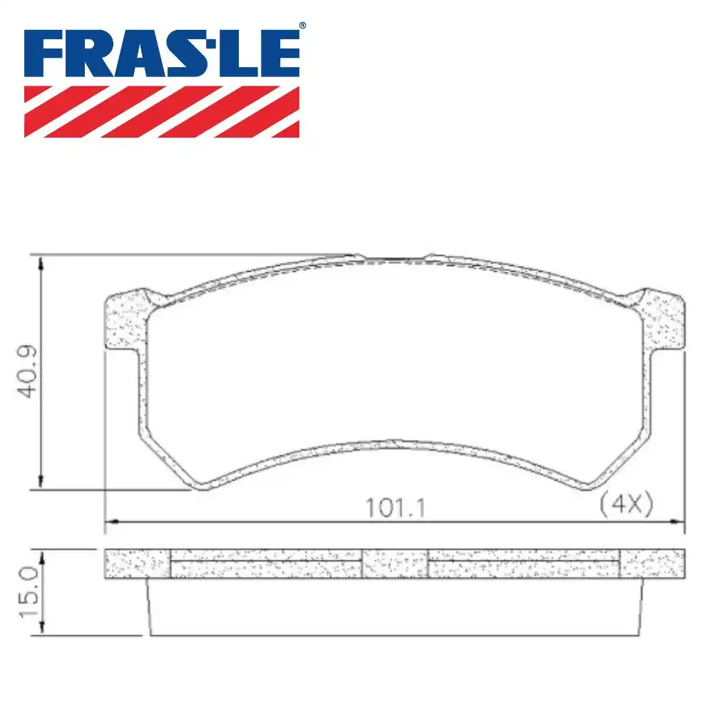 PASTILHA FREIO DIANTEIRA KWID 1.0 12V 2017 A 2025 DISCO SOLI