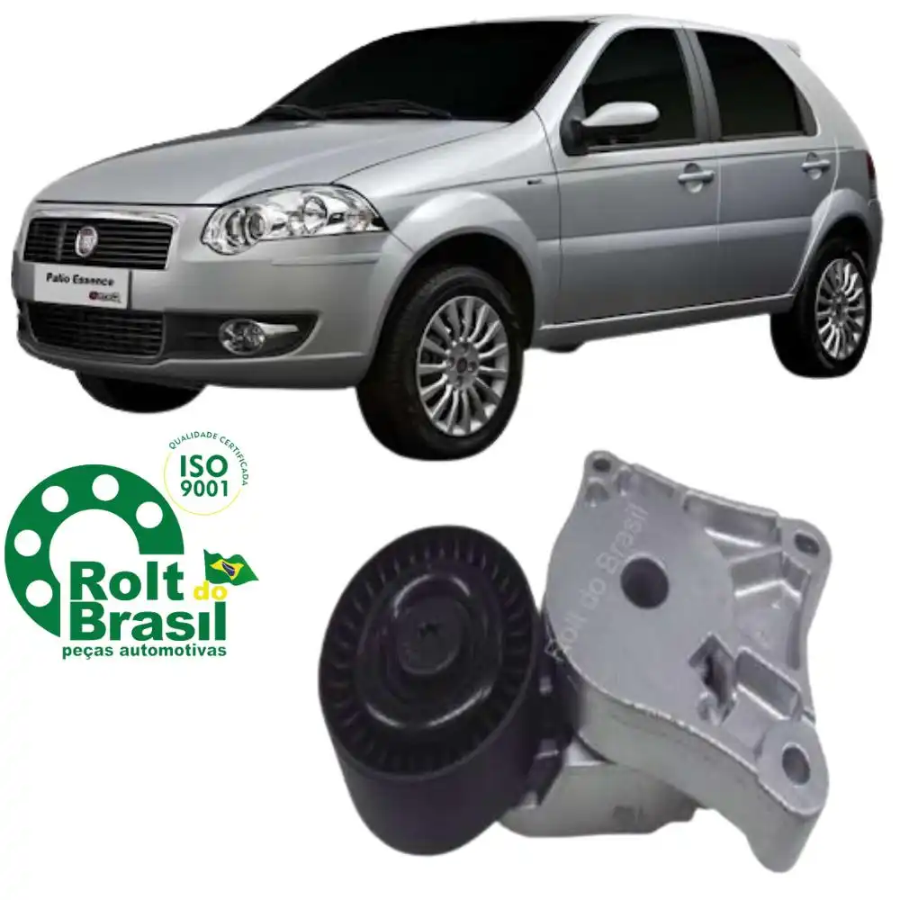 TENSOR CORREIA ALTERNADOR PALIO 1.6 16V E-TORQ 2011 ACIMA