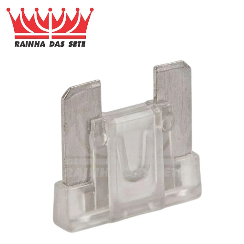 FUSIVEL MINI LAMINA BRANCO 25 AMP PERFIL UNIVERSAL COM 10