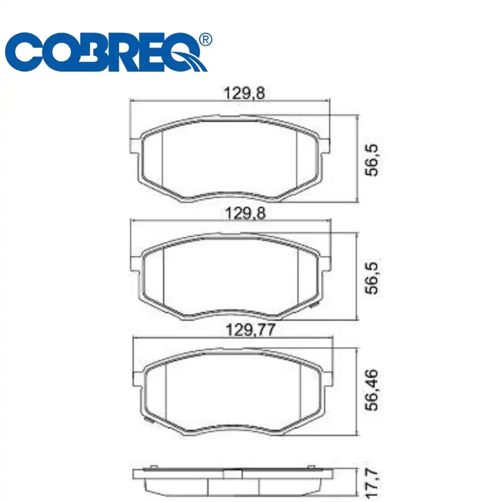 PASTILHA FREIO DIANTEIRA TUCSON 2.0 16V 2010 A 2019