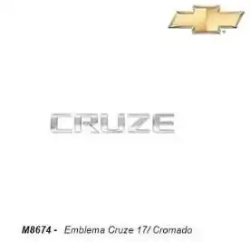 EMBLEMA CRUZE 2017/