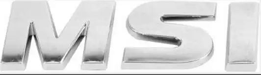 EMBLEMA MSI