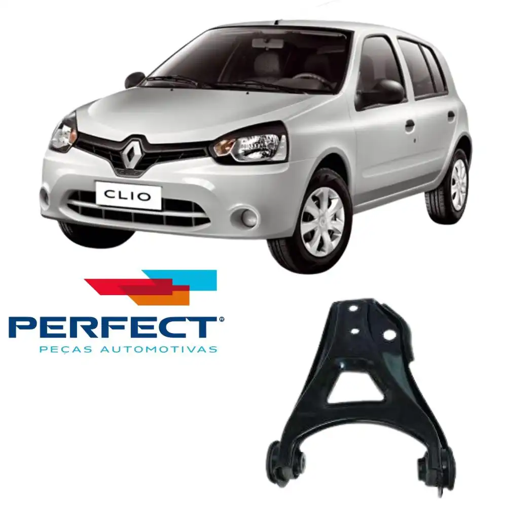 BANDEJA DIANTEIRA RENAULT CLIO 1999 A 2016 ESQUERDA SEM PIVO