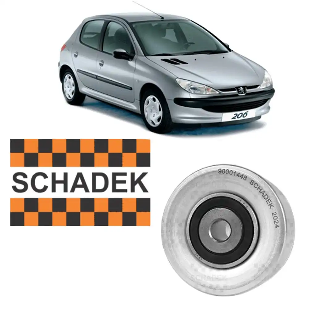 POLIA CORREIA ALTERNADOR 206 1.6 8V 2004 ACIMA