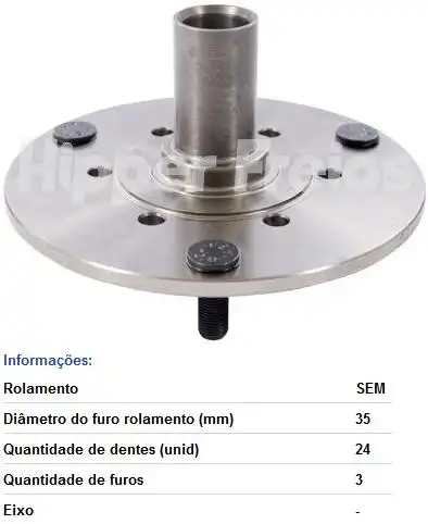 CUBO RODA DIANT CORCEL