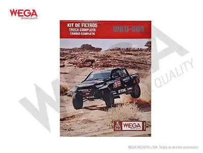 KIT FILTROS TOYOTA HILUX 3.0 16V 2005 A 2011