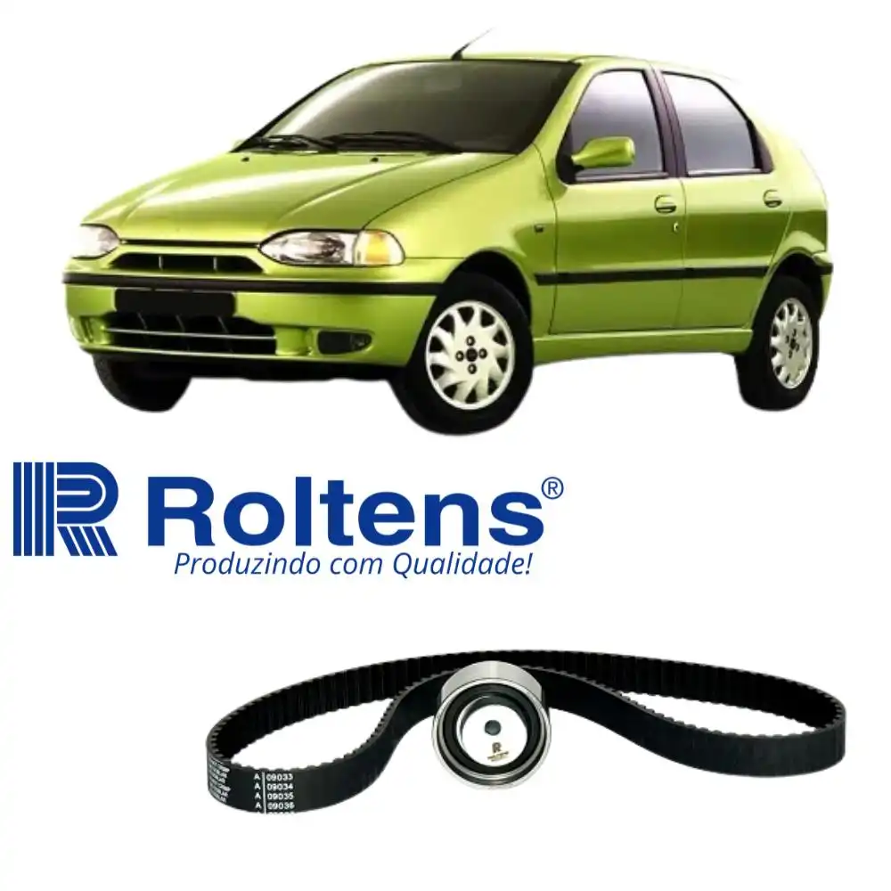 KIT CORREIA DENTADA PALIO 1.3 16V FIRE 2000 A 2005