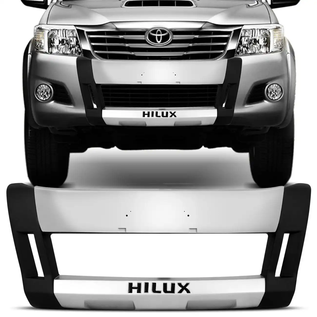 APLIC PARACHOQUE DIANT TOYOTA HILUX 12/13 (OVERBUMPER)