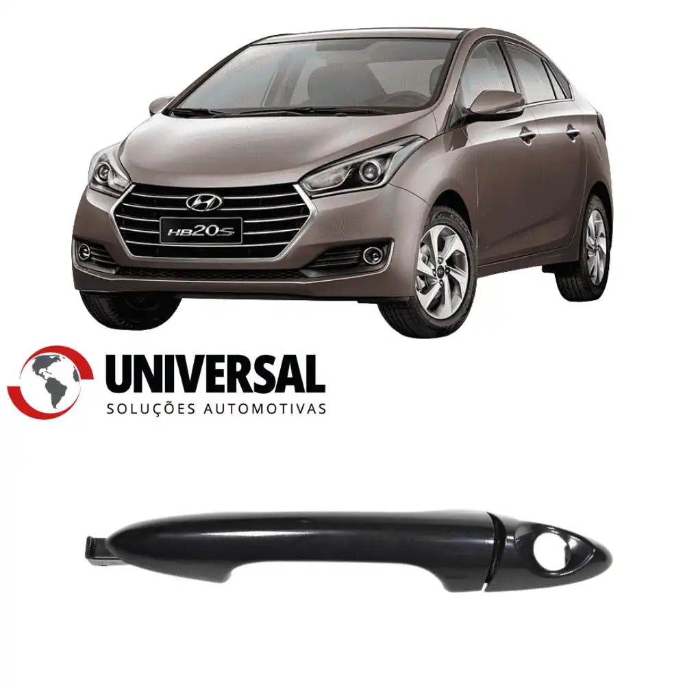 MACANETA EXTERNA HYUNDAI HB20 2012/ S/CHAVE C/FURO