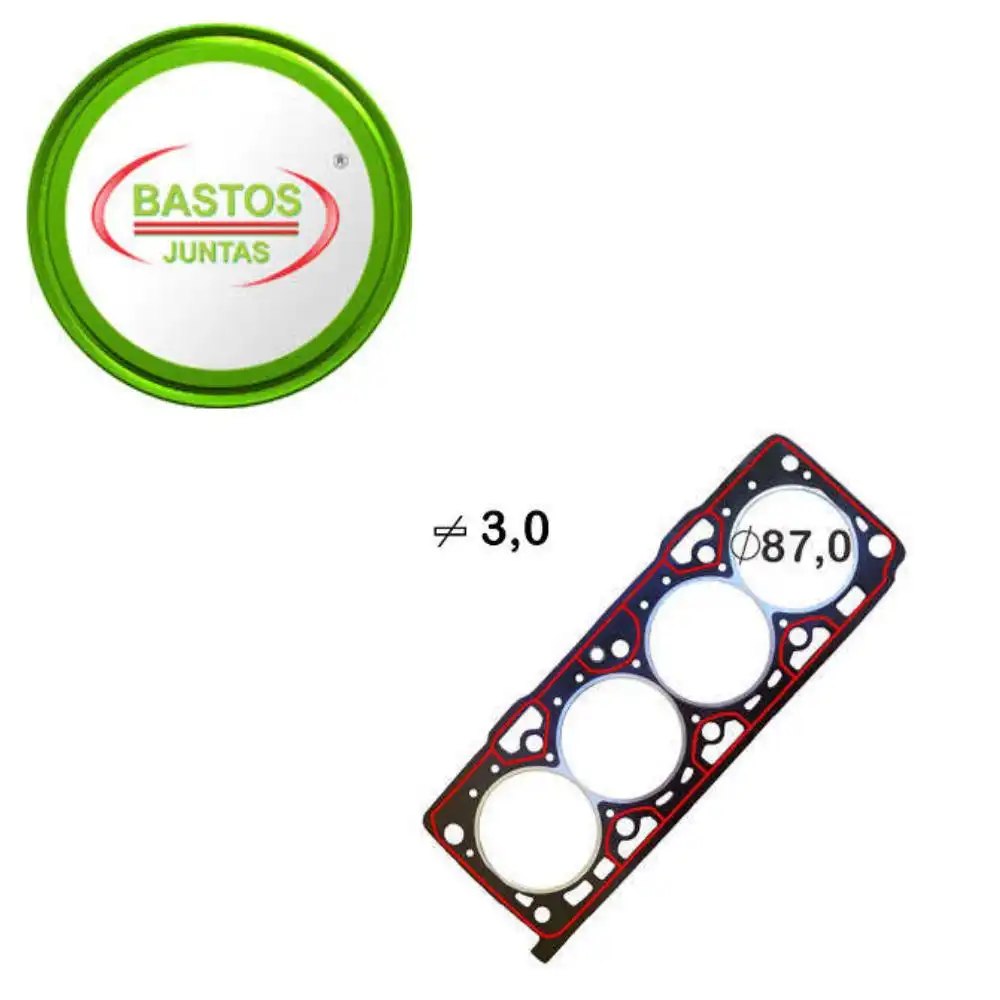 JUNTA CABECOTE PALIO 1.6 16V 1996 A 2003 SOB MEDIDA 3MM FIBR