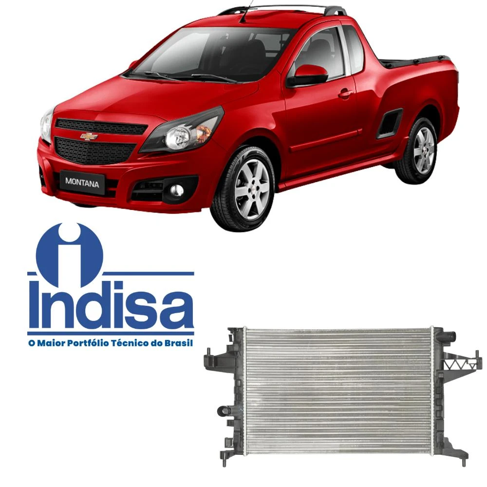 RADIADOR MONTANA 1.4 1.8 AGILE 1.4 8V FLEX 2010/ C/S/ AR
