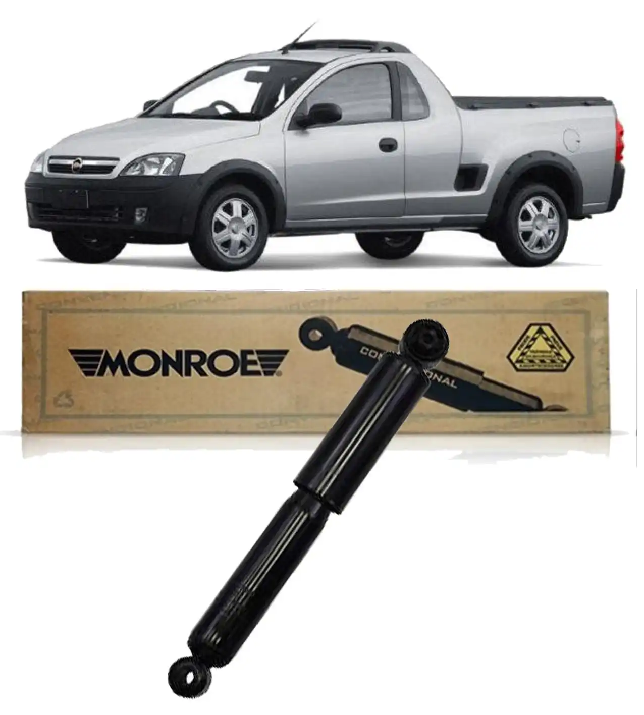 AMORTECEDOR TRASEIRO MONTANA 2003 A 2021