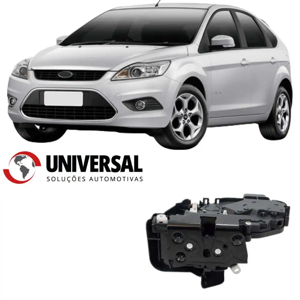 FECHADURA PORTA TRAS FOCUS 2008 A 2013 ESQ ELETRICA