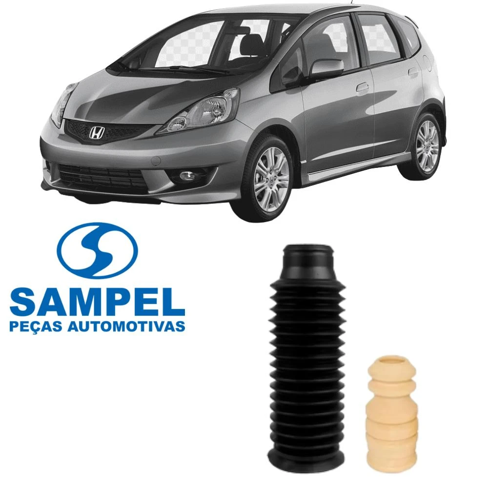 KIT AMORTECEDOR DIANTEIRO HONDA FIT 2003 A 2008